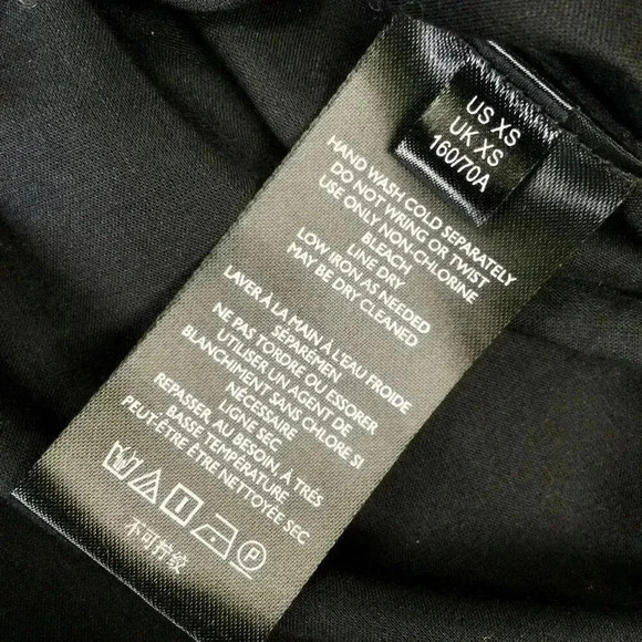 Anthropologie Womens Size XS Sequin Mini Skirt Black Tulle Embroidered Flowy - Picture 6 of 11